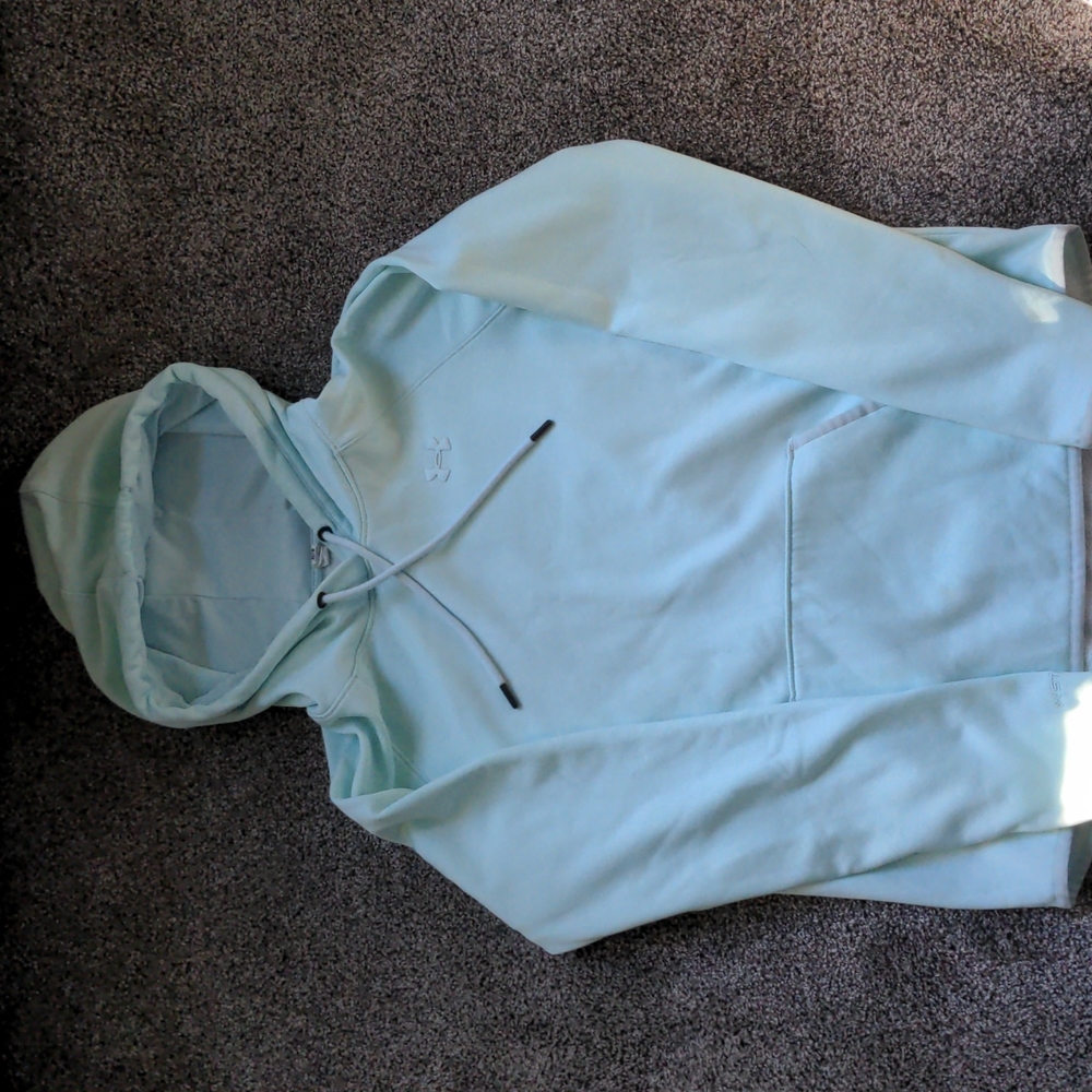 UnderArmour Dri-Fit Fleece Lined Mint Hoodie